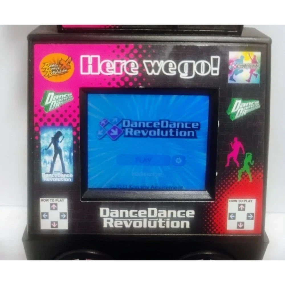 SUPER IMPULSE BOARDWALK ARCADE DANCE DANCE REVOLUTION MINI CABINET WORKING